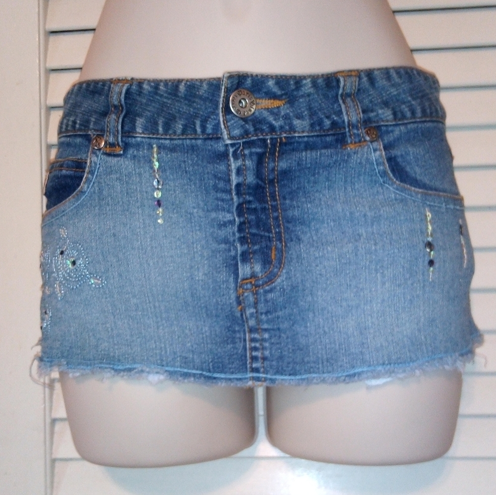 SIZE 10 PARIS BLUES DENIM SKIRT